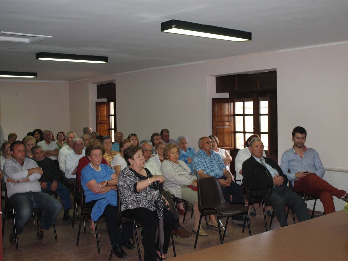 Carlos Aganzo, pregonero de las fiestas de Villalba de los Alcores (Valladolid)