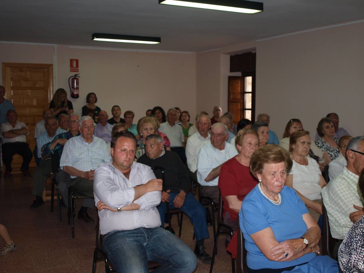 Carlos Aganzo, pregonero de las fiestas de Villalba de los Alcores (Valladolid)
