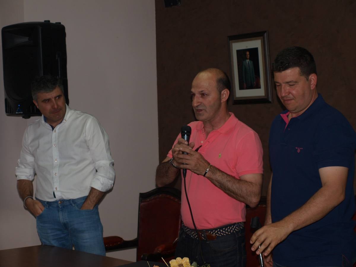 Carlos Aganzo, pregonero de las fiestas de Villalba de los Alcores (Valladolid)