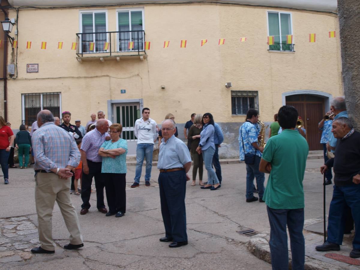 Carlos Aganzo, pregonero de las fiestas de Villalba de los Alcores (Valladolid)