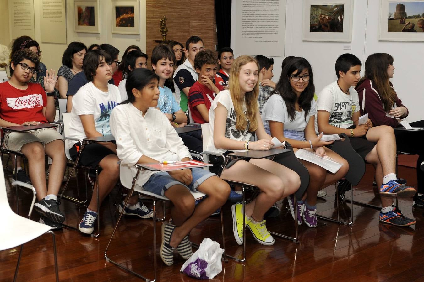 Alumnos del instituto La Merced visitan la Casa de La India