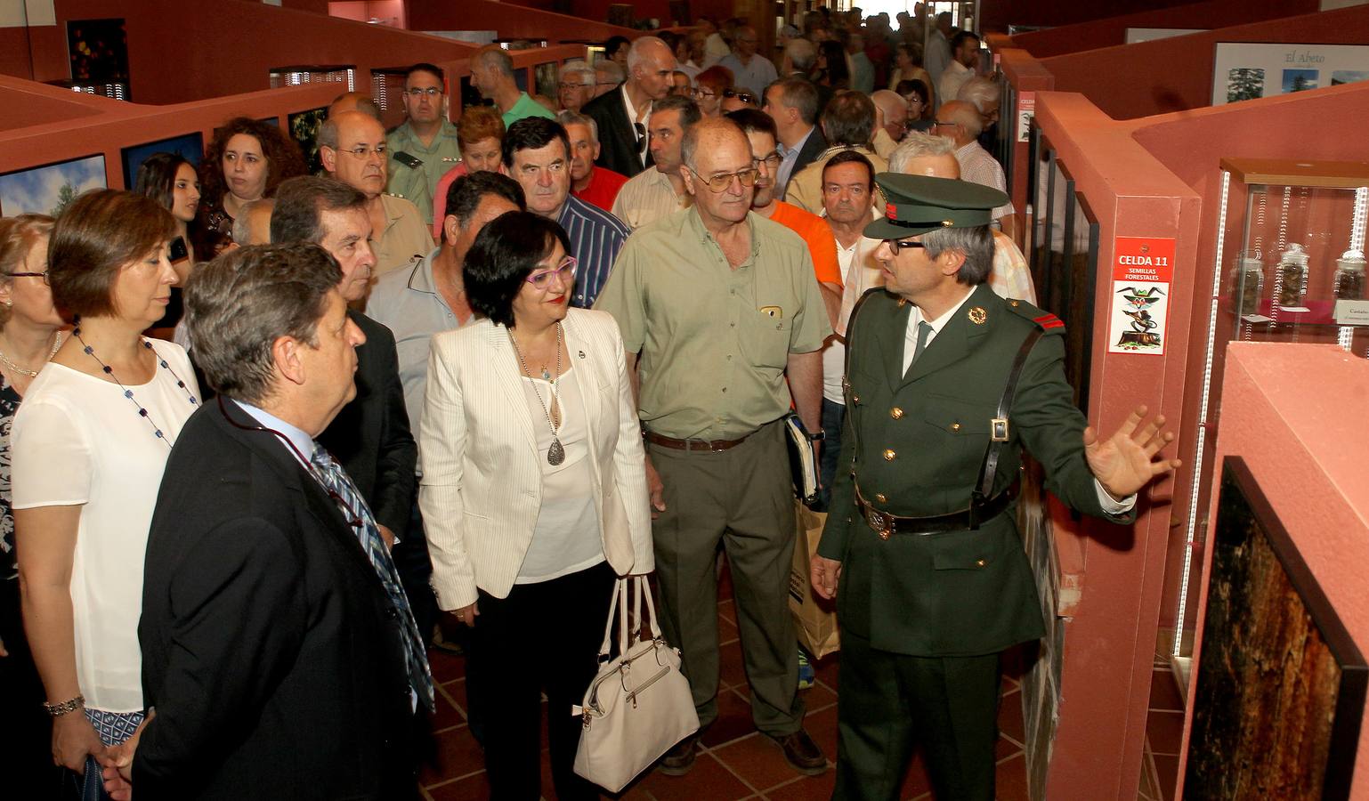 Inauguración del Museo del Servicio Forestal Español en Coca (Segovia)