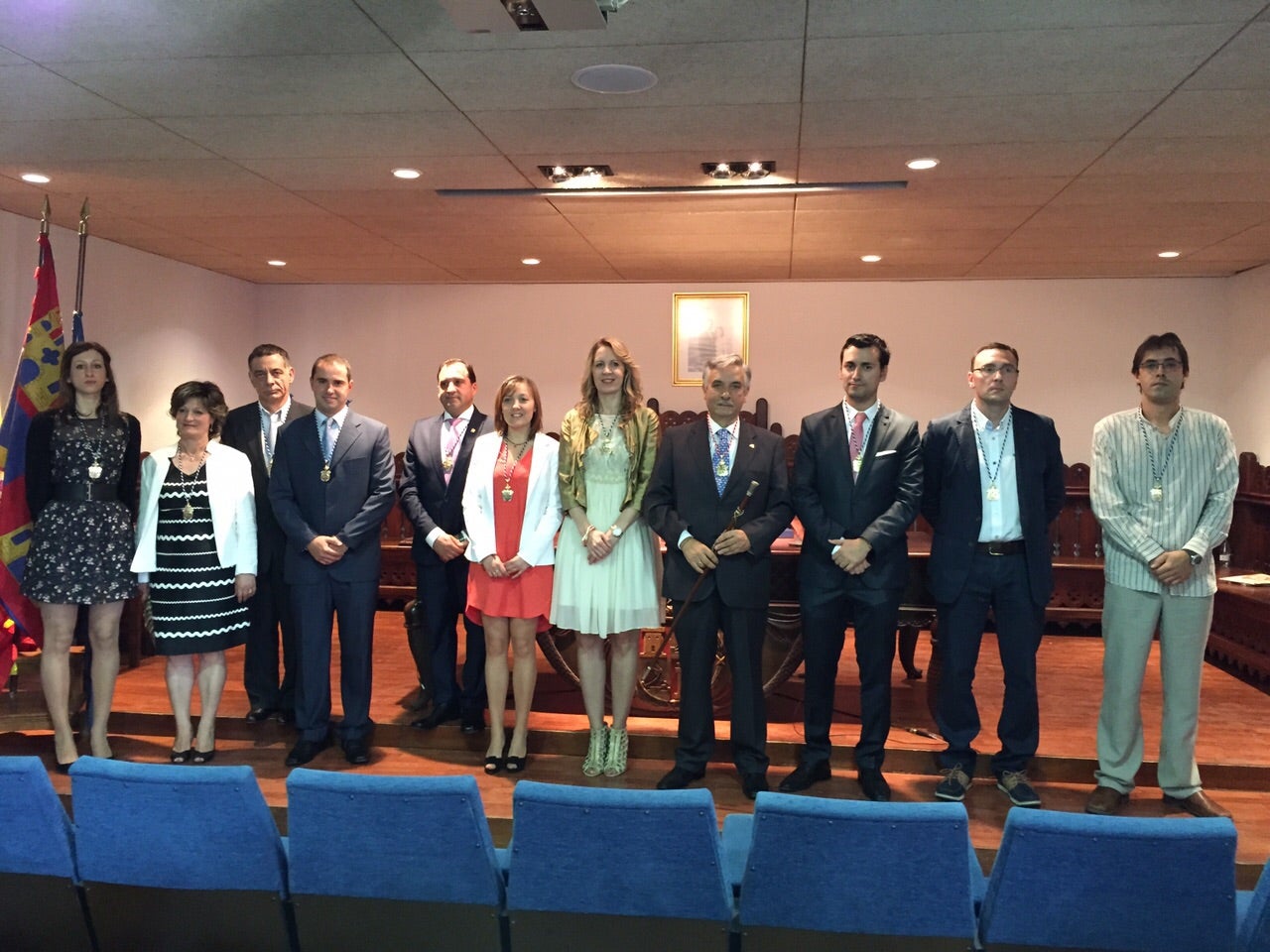 Equipo de Gobierno en el Ayuntamiento de Medina de Rioseco.