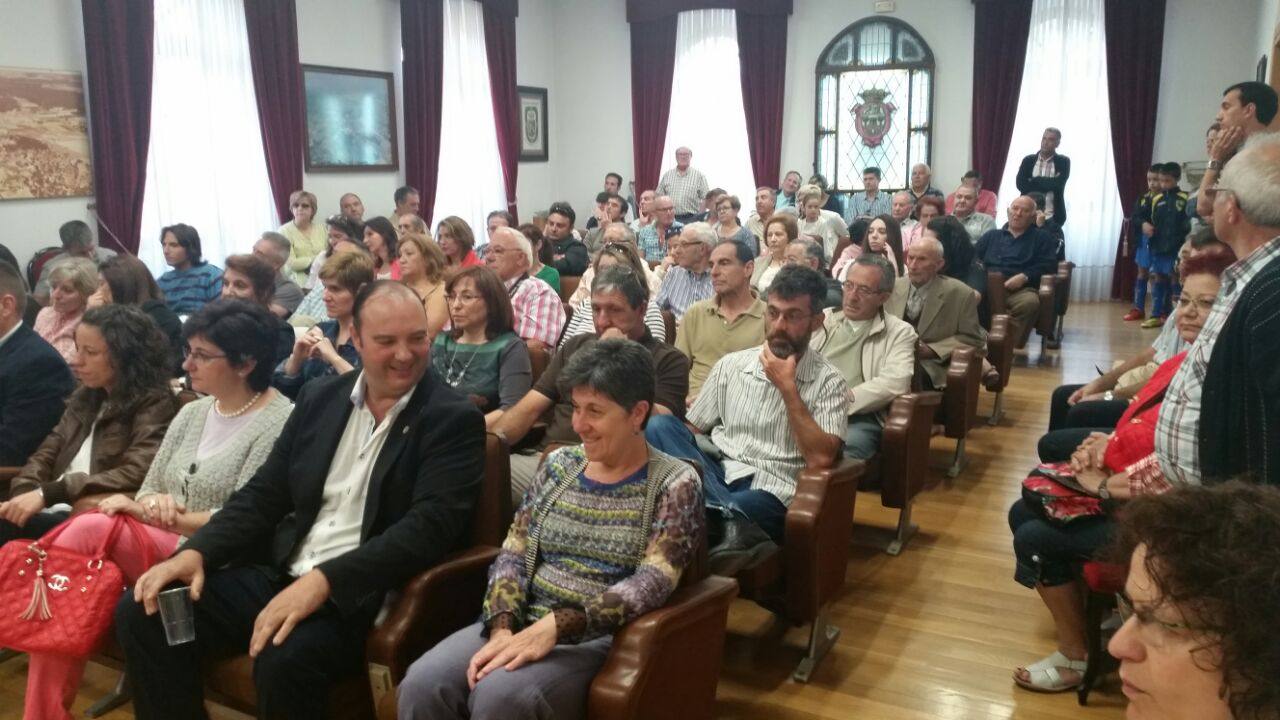 Salón de Plenos del Ayuntamiento de Tudela.