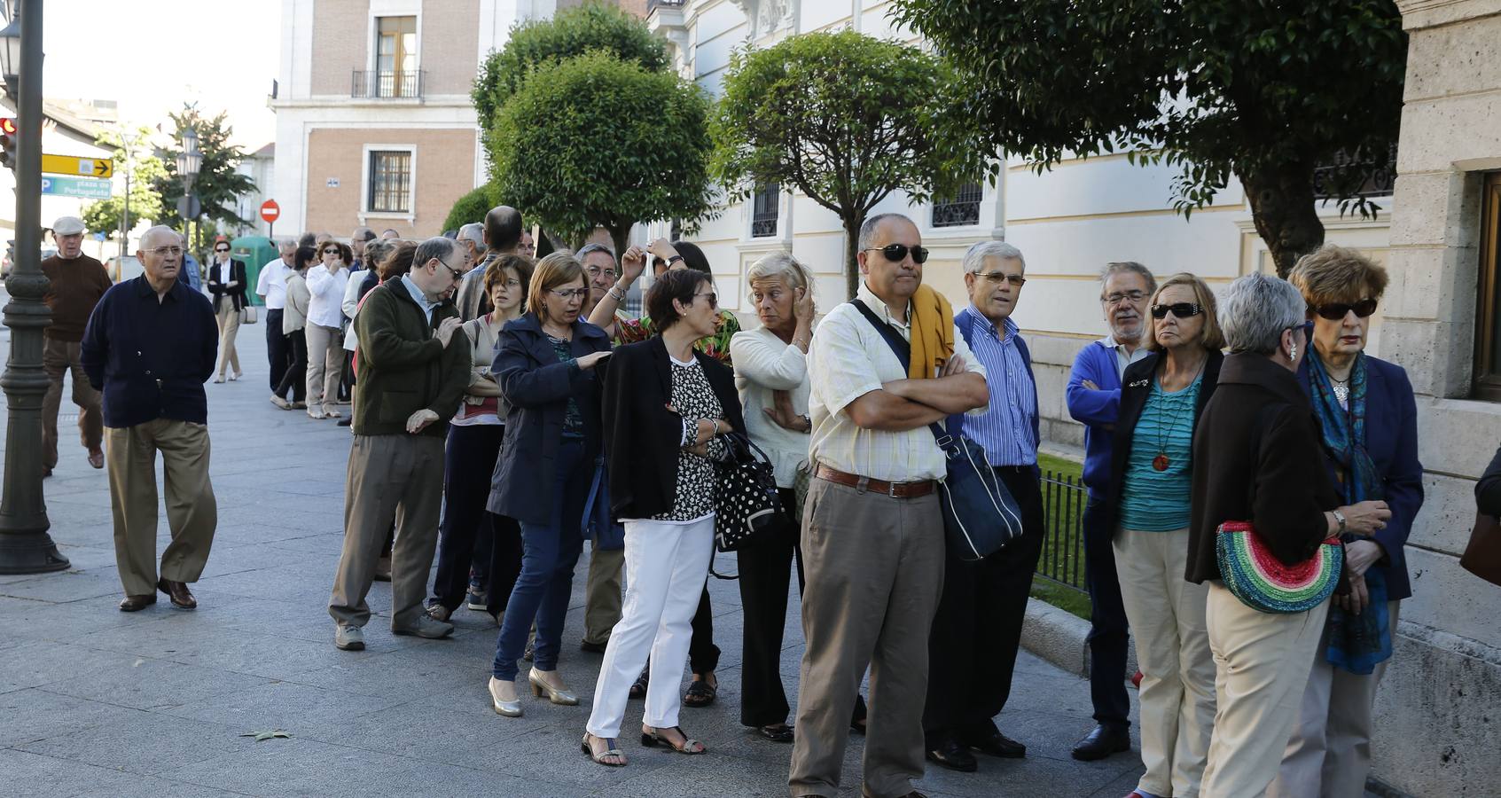 Francisco Rico, en el Aula de Cultura de El Norte de Castilla