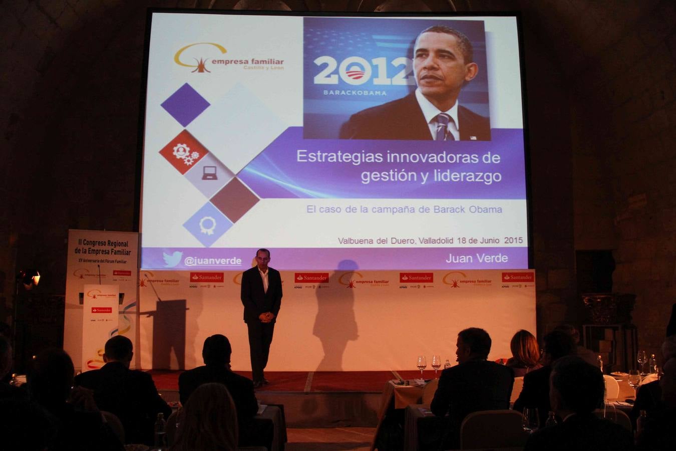 La ministra de Fomento inaugura el II Congreso Regional de la Empresa Familiar en Valbuena de Duero (Valladolid)