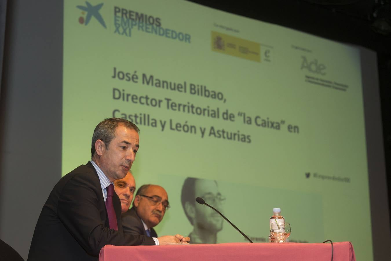 Entrega de los Premios EmprendedorXXI Castilla y León de Caixabank