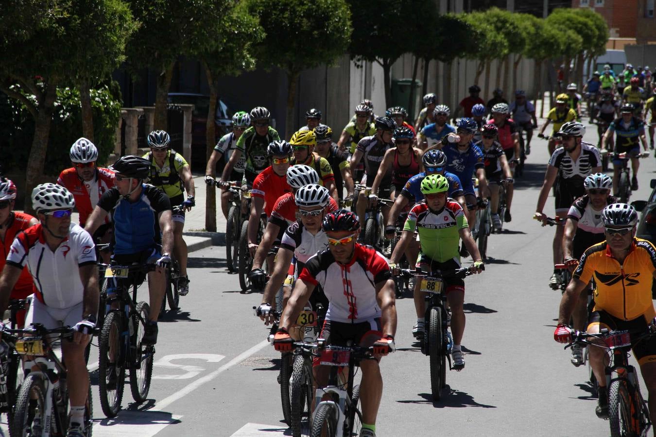 Prueba de BTT en Peñafiel &#039;Duero a Fuego&#039;