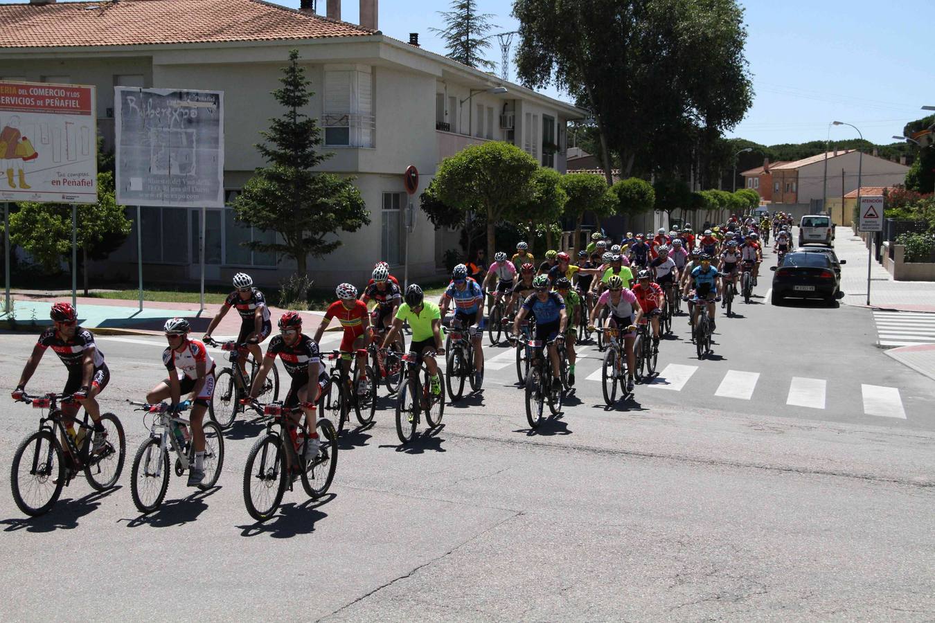 Prueba de BTT en Peñafiel &#039;Duero a Fuego&#039;