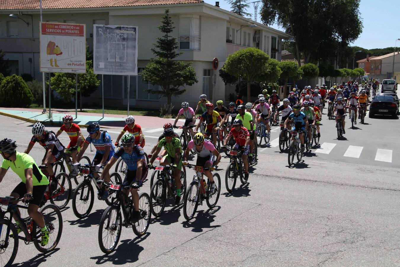 Prueba de BTT en Peñafiel &#039;Duero a Fuego&#039;