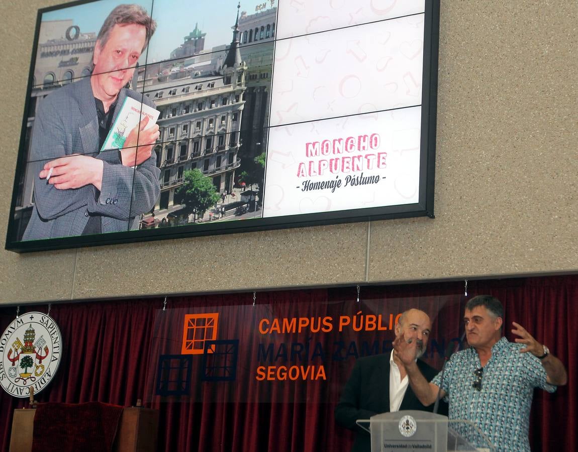 Homenaje a Moncho Alpuente en Segovia