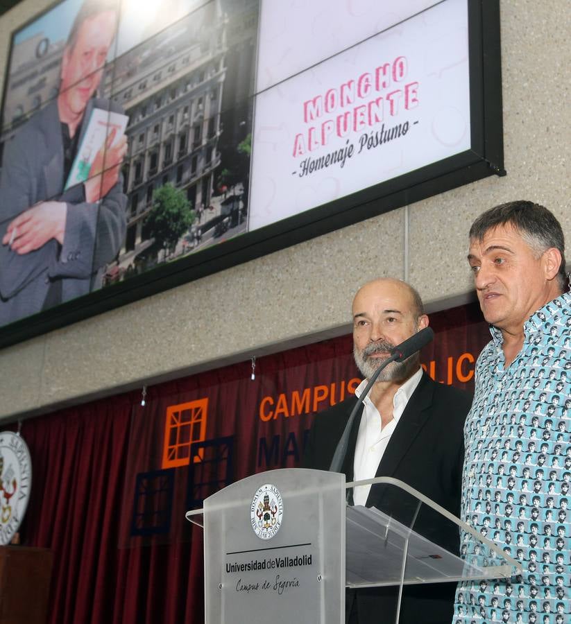 Homenaje a Moncho Alpuente en Segovia