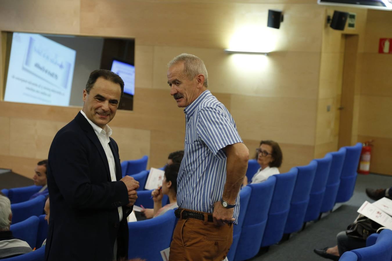 Ricardo Canal y Luis Antonio Pérez analizan los transtornos del autismo en el Aula de Salud de El Norte de Castilla en Salamanca