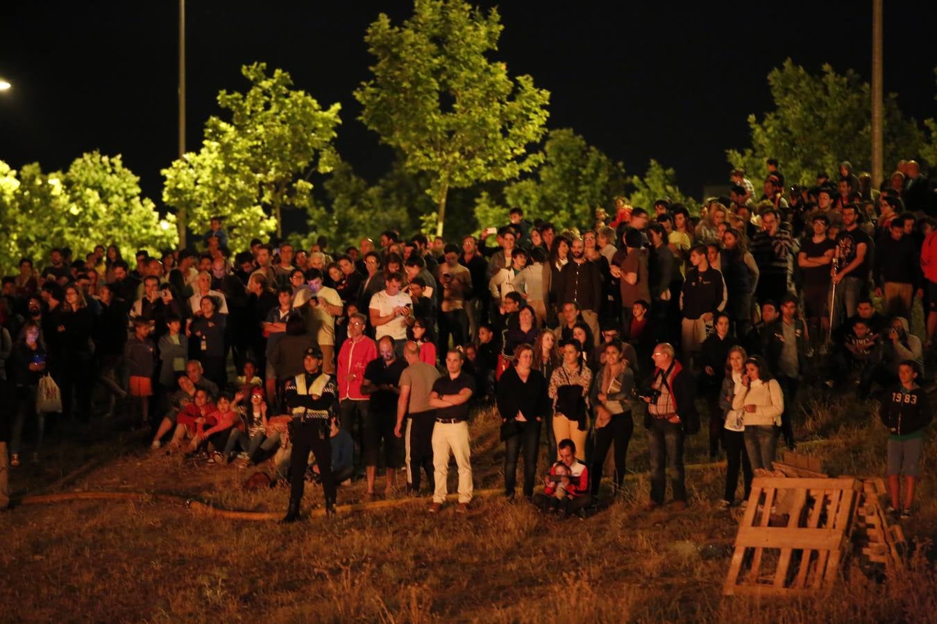 Celebración de la noche de San Juan en Salamanca