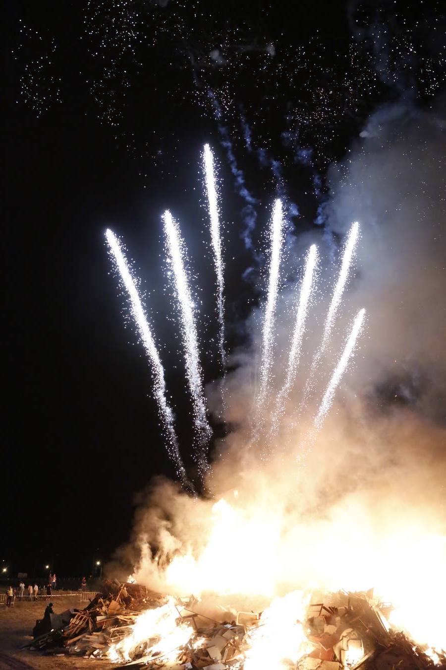 Celebración de la noche de San Juan en Salamanca