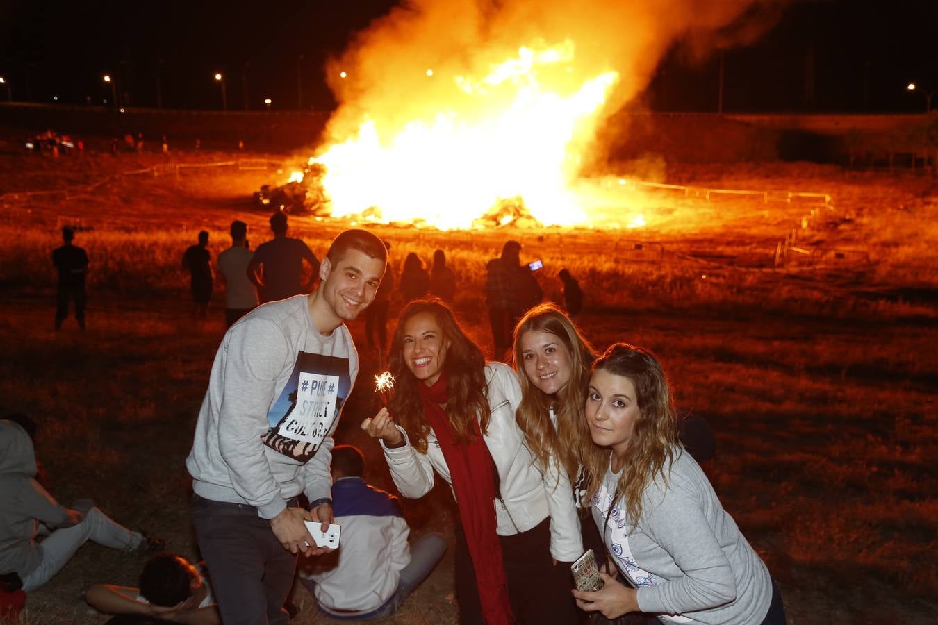 Celebración de la noche de San Juan en Salamanca