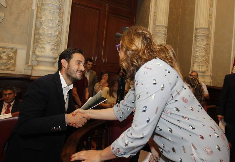 Toma de posesión de Ángeles Armisén como presidenta de la Diputación de Palencia (1/2)