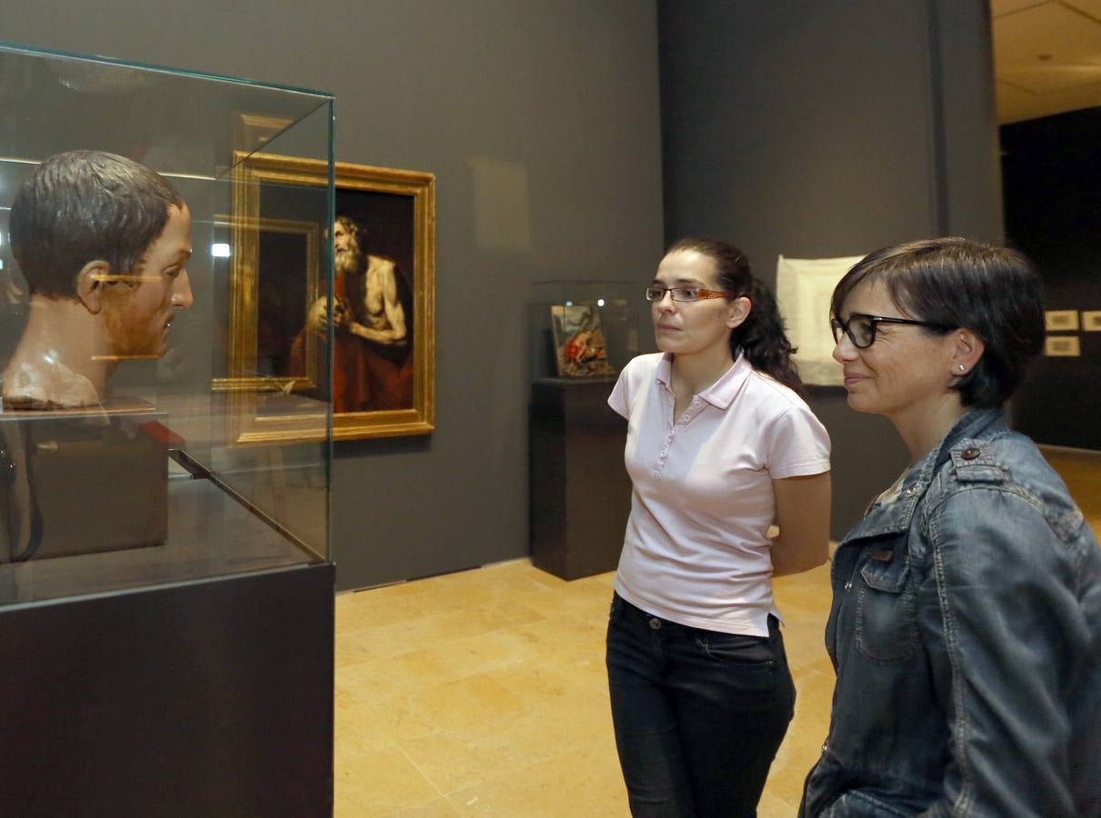 Montaje de la exposición &#039;Tiempos de melancolía. Creación y desengaño en la España del Siglo de Oro&#039; en el Museo de Escultura de Valladolid