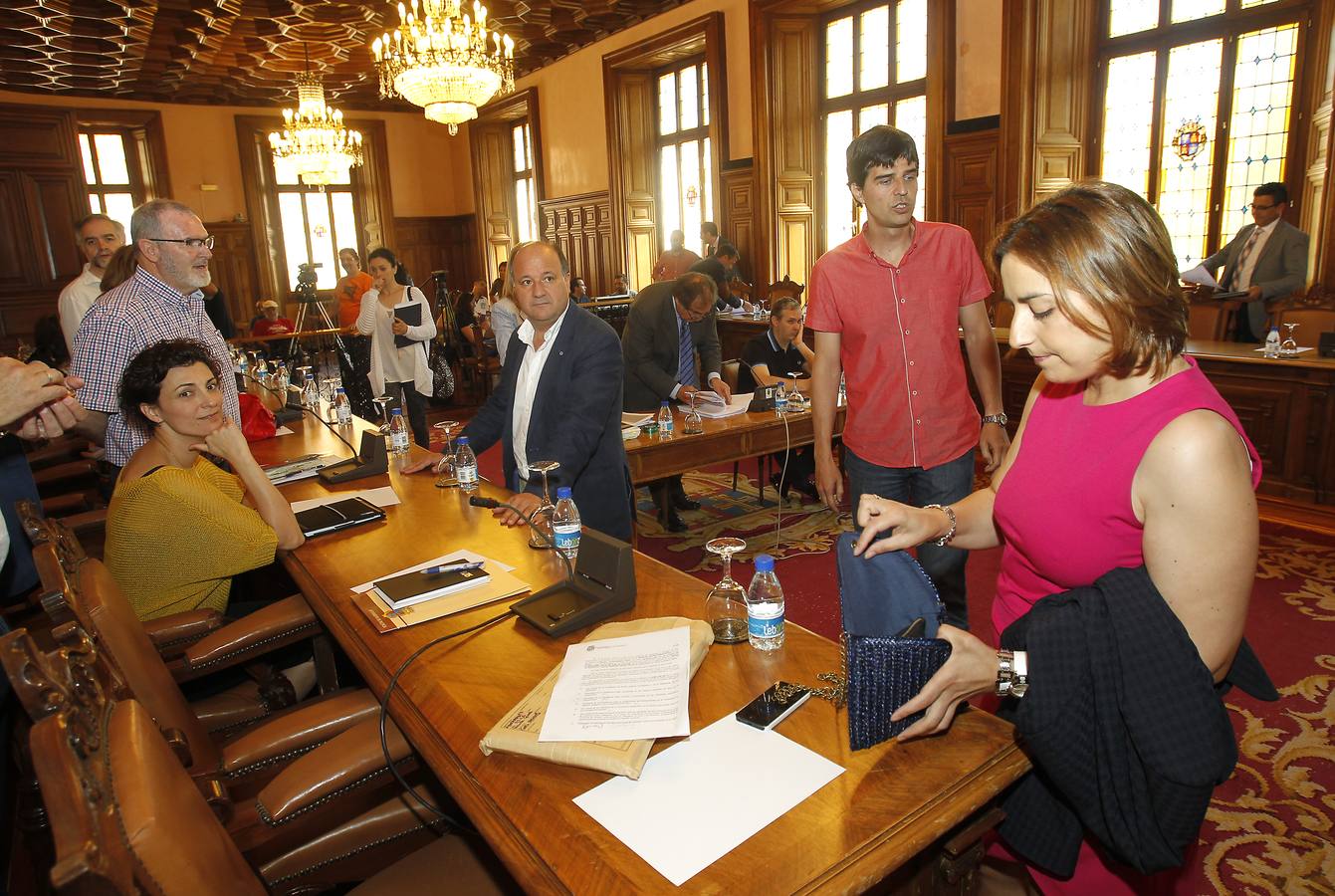 Primer pleno del mandato en el Ayuntamiento de Palencia