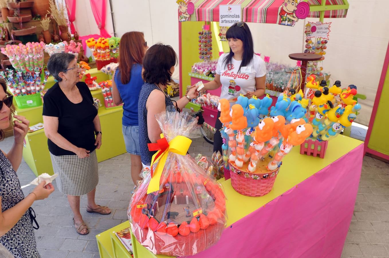 Feria del ajo y de la artesanía en Portillo