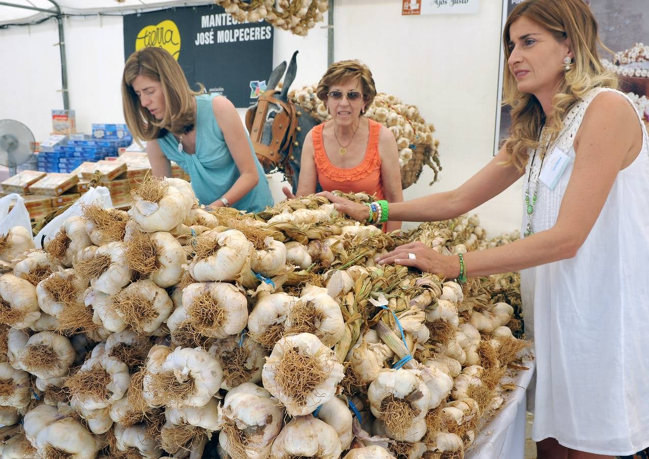 Feria del ajo y de la artesanía en Portillo