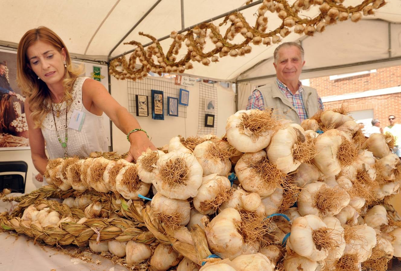 Feria del ajo y de la artesanía en Portillo