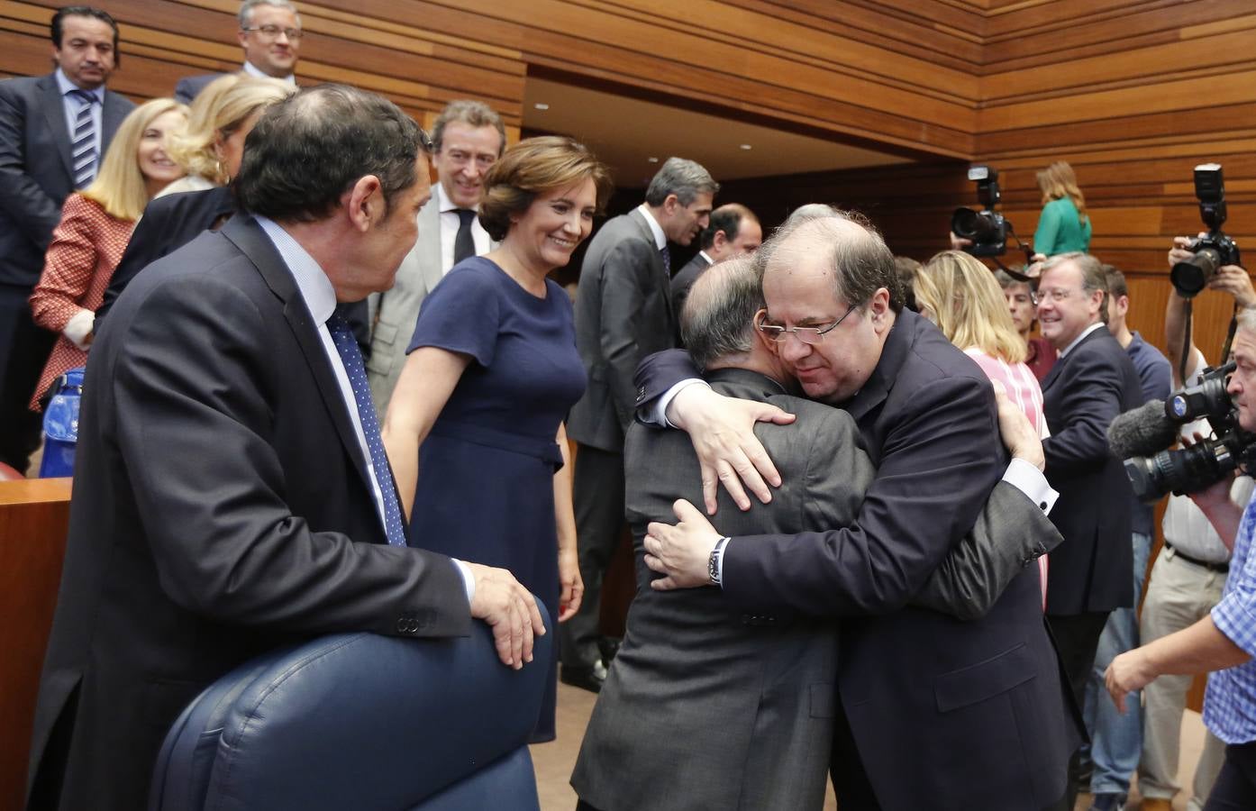 Juan Vicente Herrera, elegido presidente de la Junta por quinta vez (2)