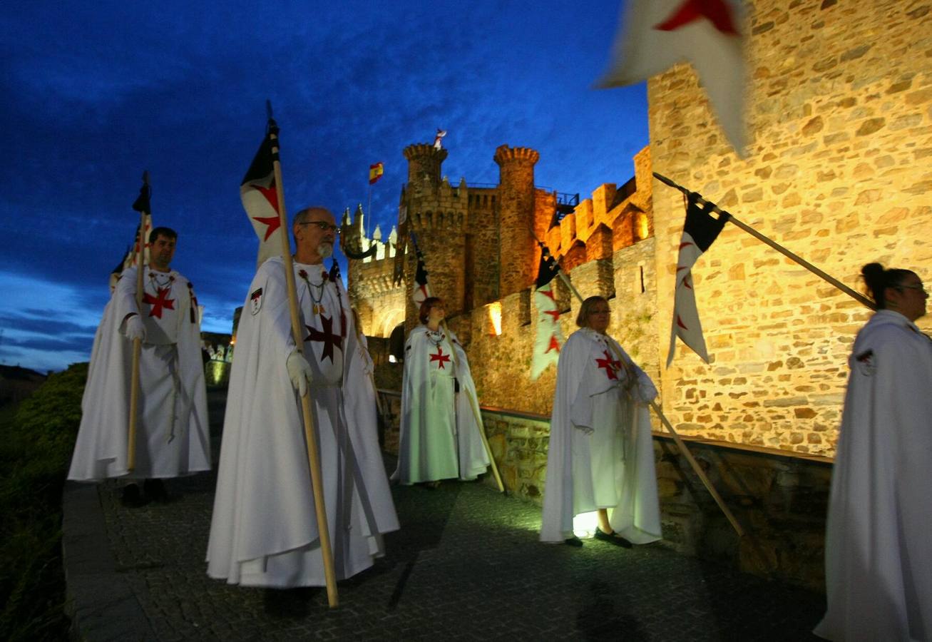 Noche templaria en Ponferrada (León)