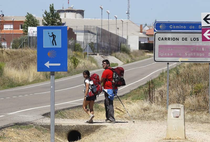 Camino de Santiago a su paso por Palencia