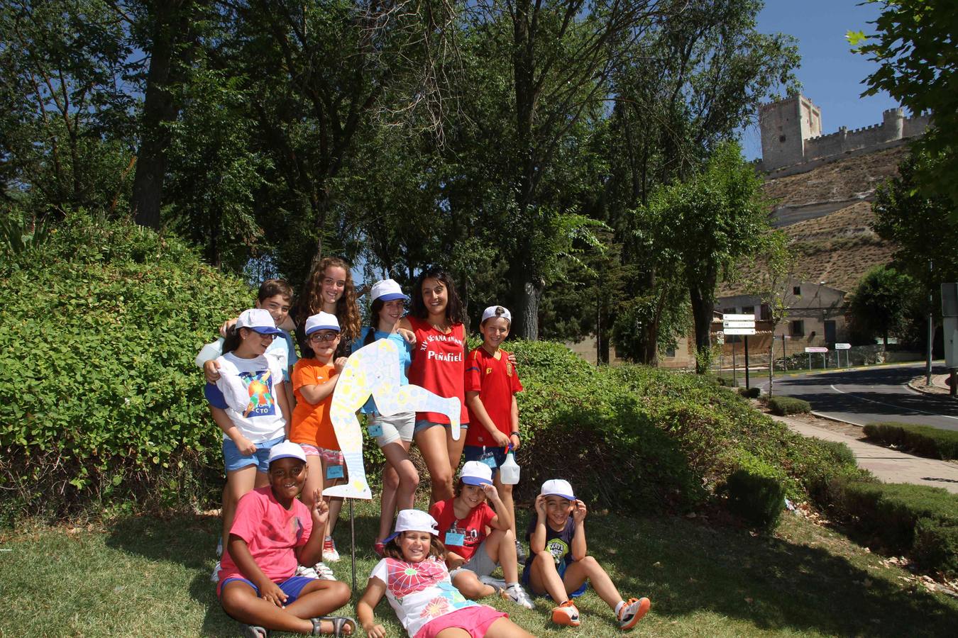 El artista vallisoletano Francisco Mateos participa en la XXI Semana Infantil de Peñafiel