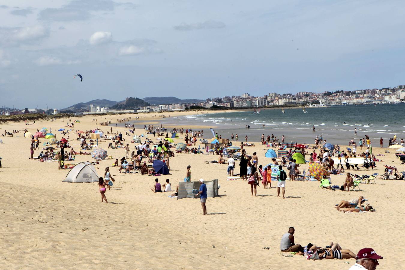 Playa de Somo (Cantabria).