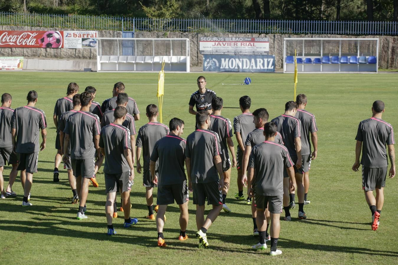 El Real Valladolid llega a Mondariz