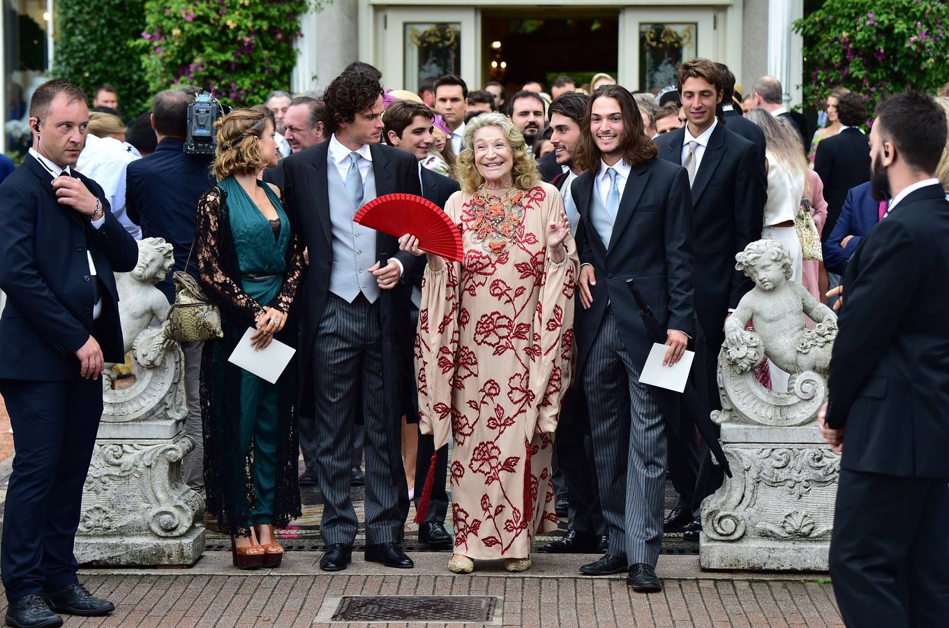 Marta Marzotto, abuela materna de Beatrice Borromeo.