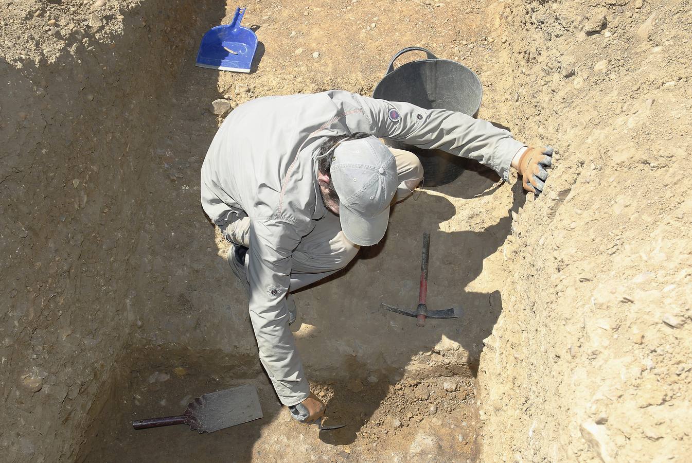 Campaña de excavaciones en el yacimiento arqueológico de Dessobriga (Palencia)