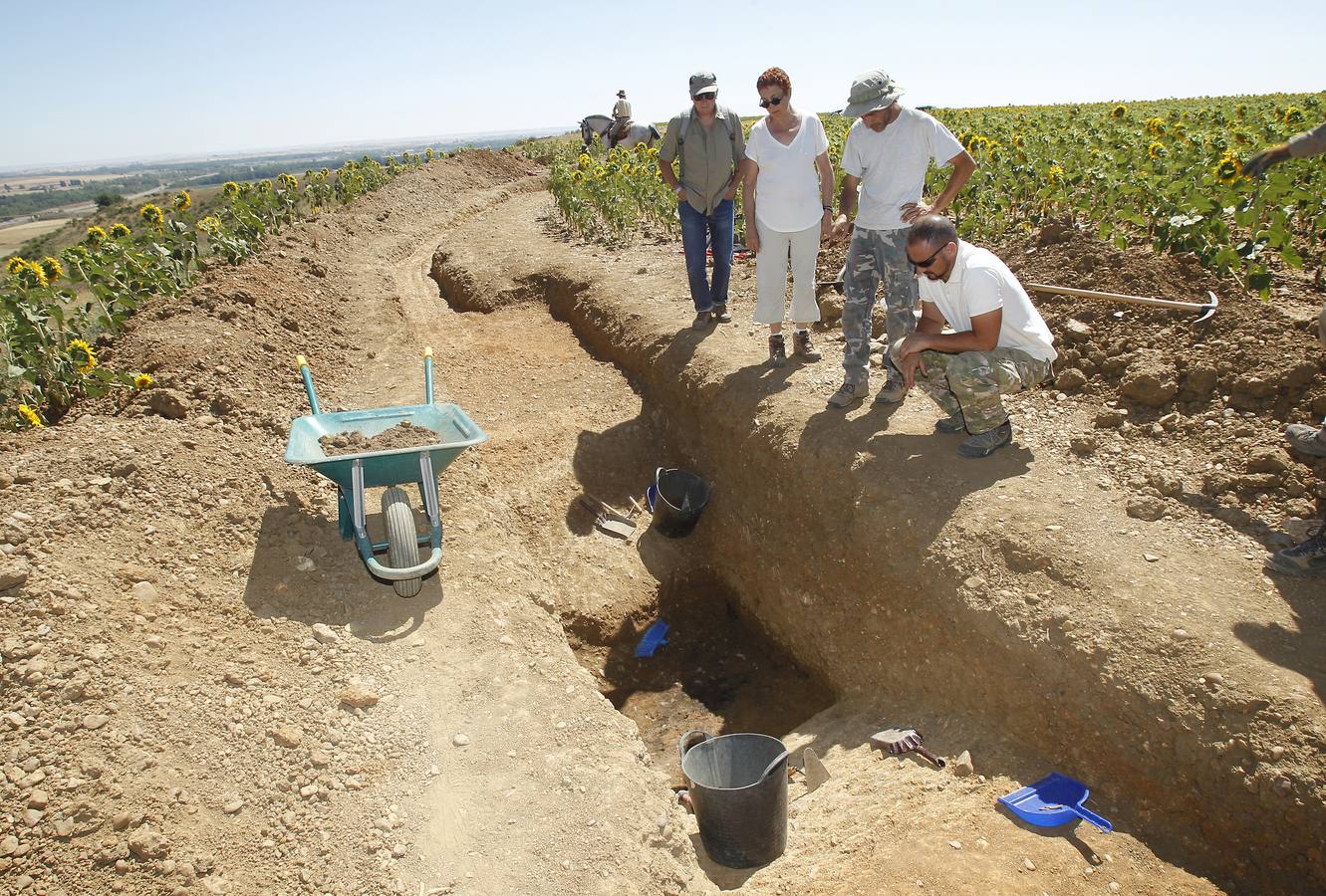 Campaña de excavaciones en el yacimiento arqueológico de Dessobriga (Palencia)