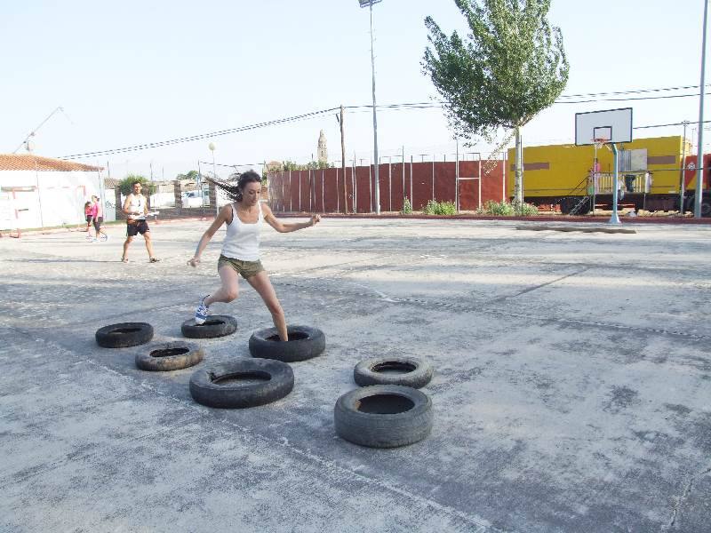 Juegos en las fiestas de Palaciosrubios (Salamanca) 1/2