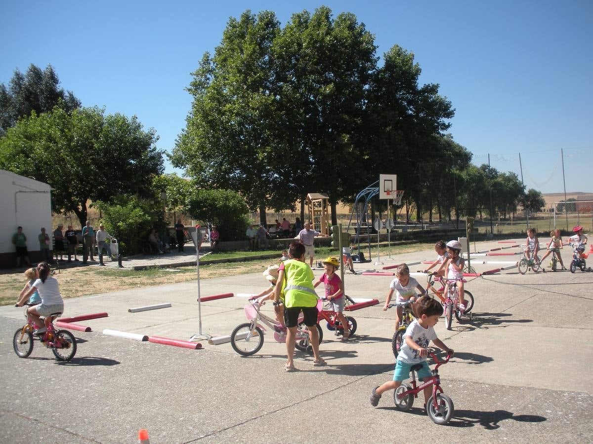 Jornada de educación vial en Castrodeza (Valladolid)