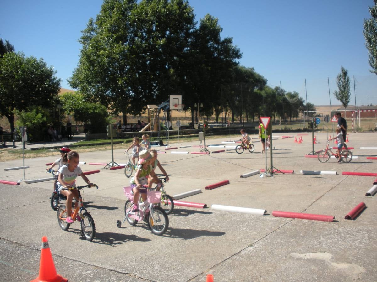 Jornada de educación vial en Castrodeza (Valladolid)