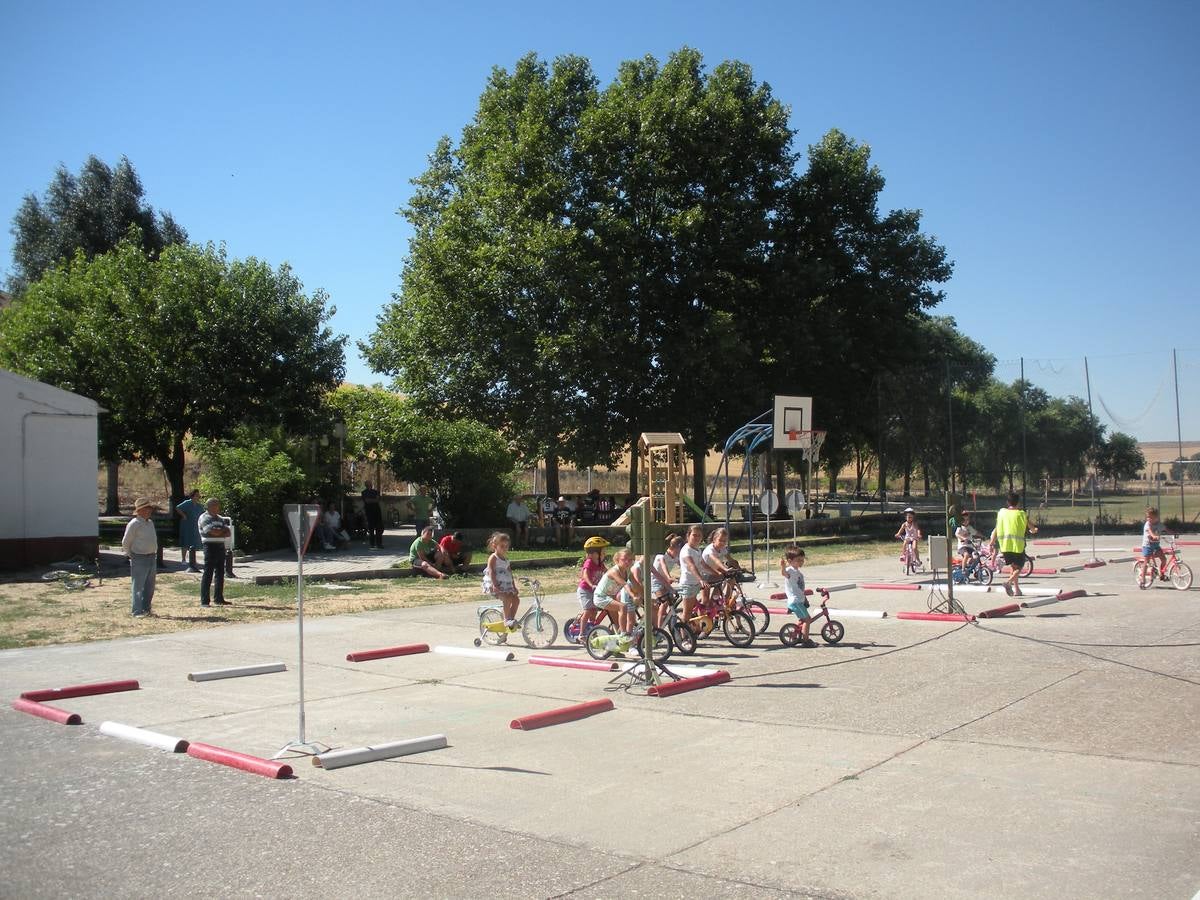 Jornada de educación vial en Castrodeza (Valladolid)