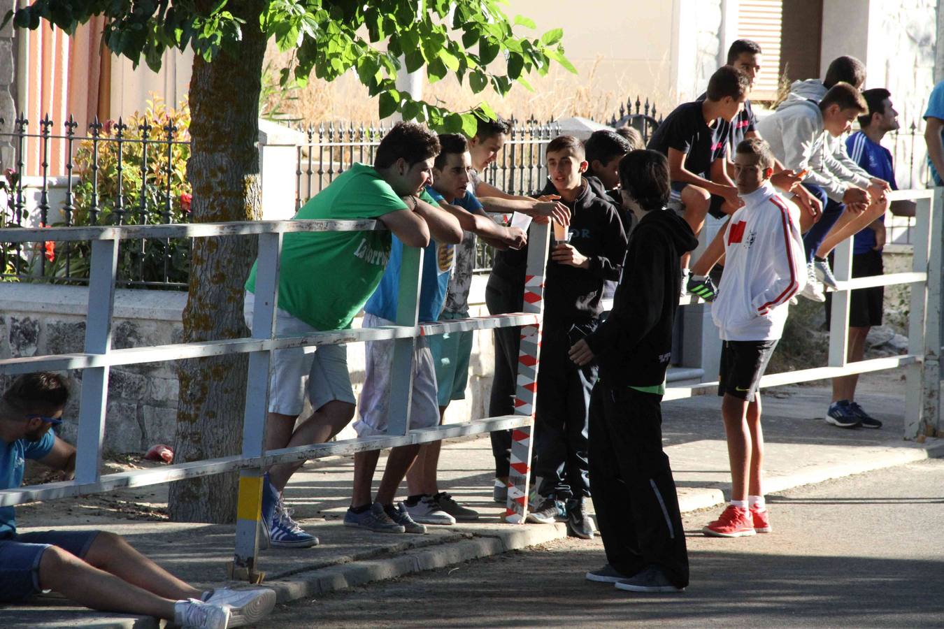 Toro del Páramo y capea matinal en las fiestas de Campaspero (1/2)
