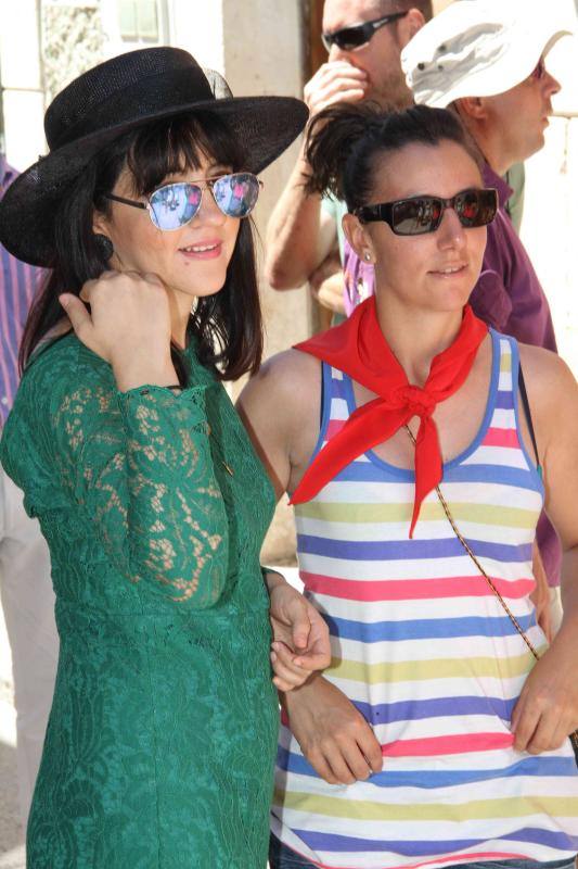 Procesión en honor a Santo Domingo de Guzmán en Campaspero