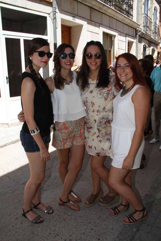 Procesión en honor a Santo Domingo de Guzmán en Campaspero