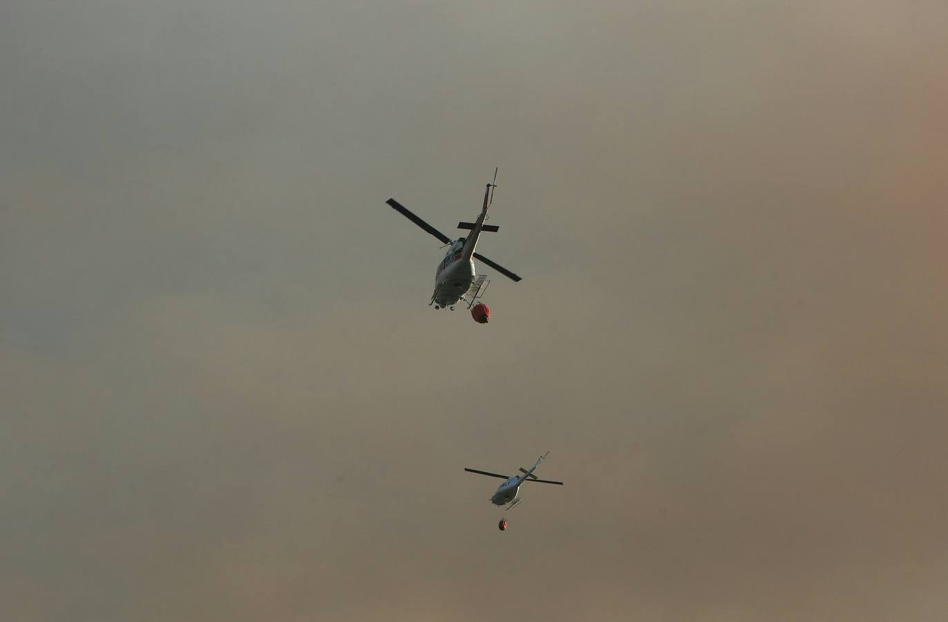 Incendio en Villafranca de El Bierzo (León)