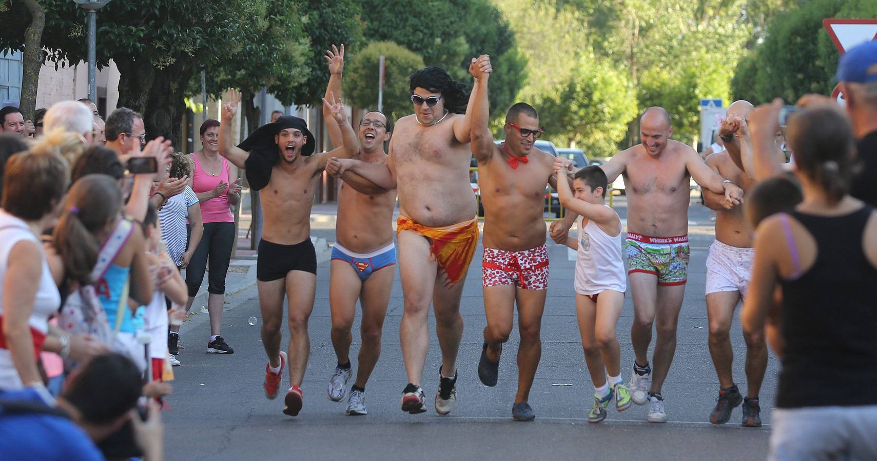 Tudela de Duero. Carrera de calzoncillos.