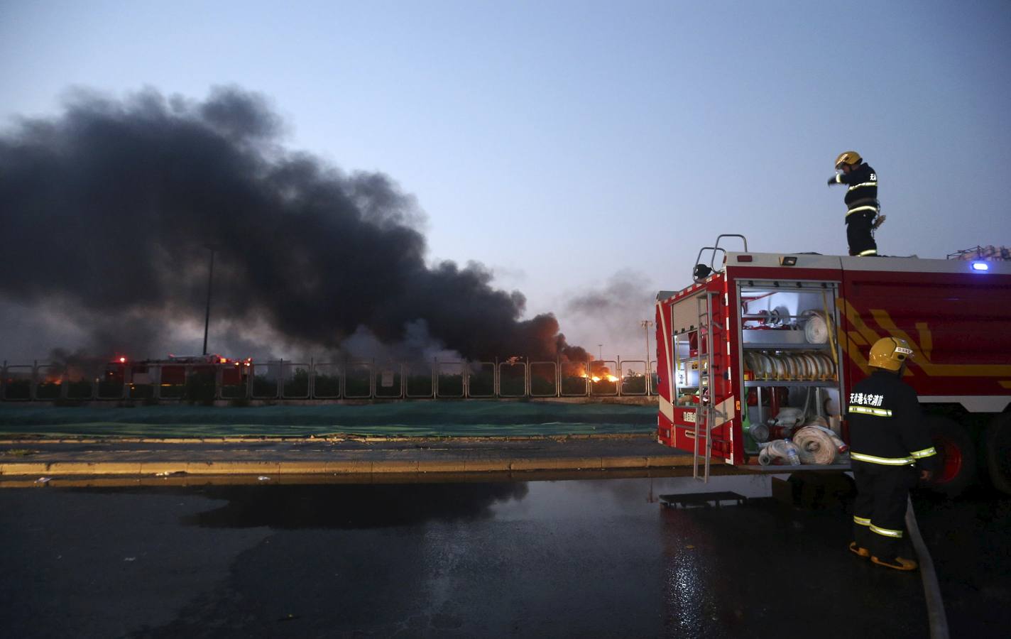 Brutales explosiones en Tianjin