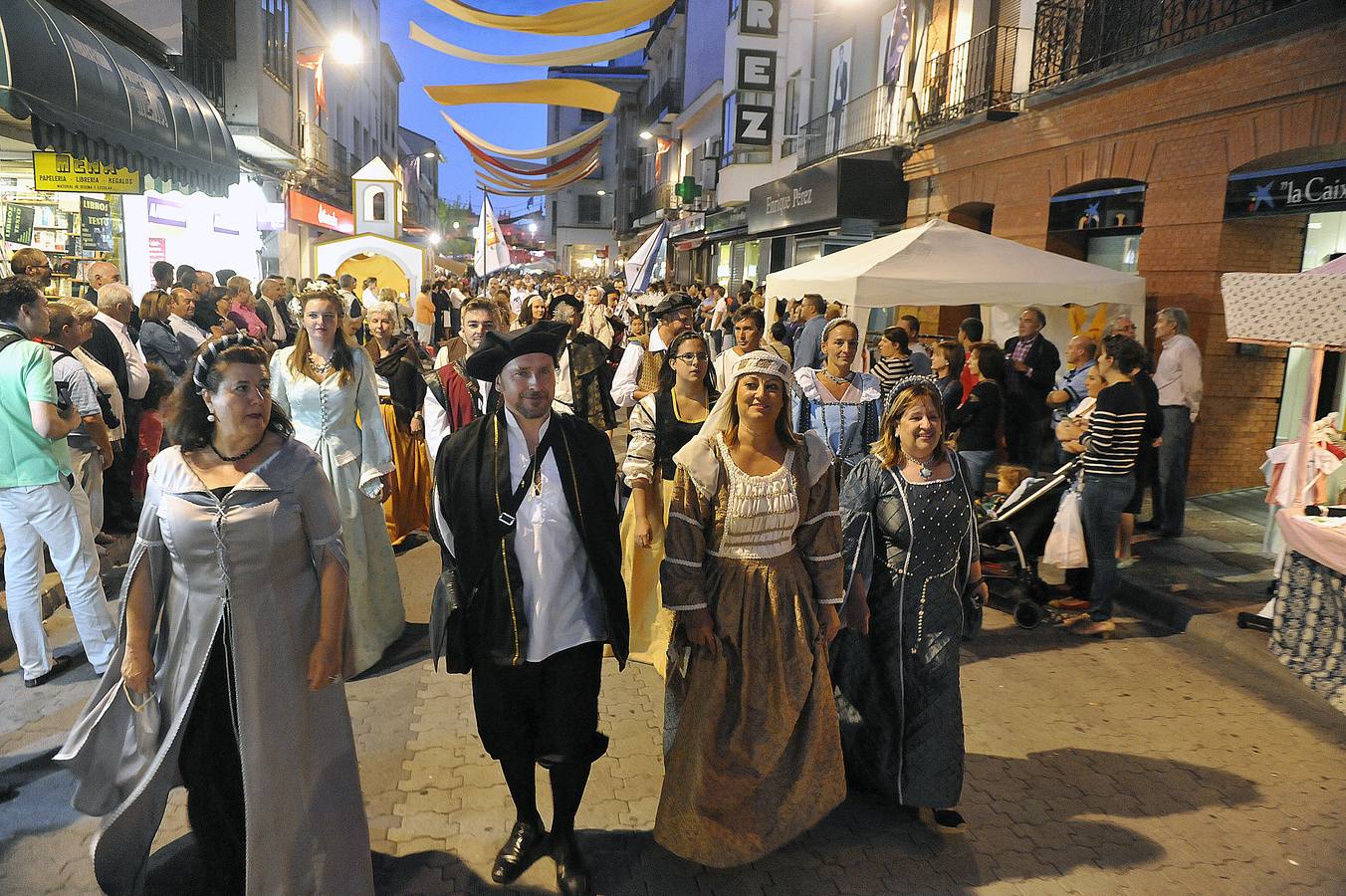 Fernando Cayo inaugura la Feria Renacentista de Medina del Campo
