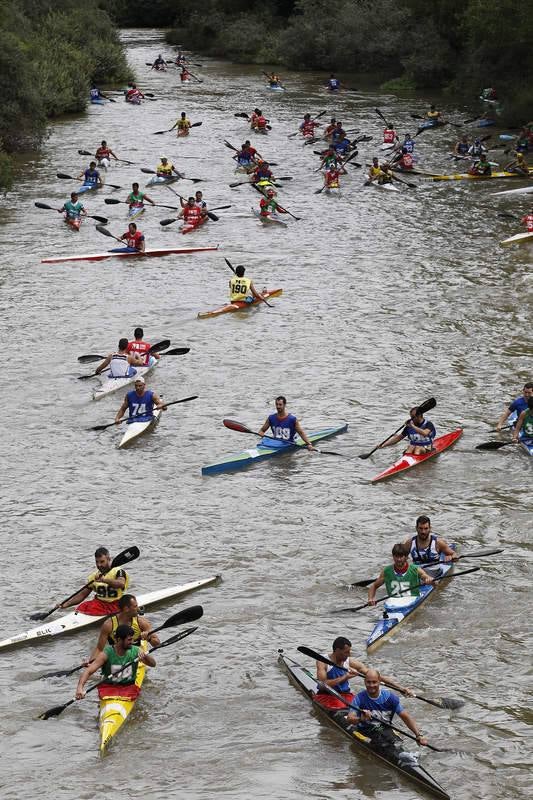 Descenso en piraguas por el Río Pisuerga en Alar del Rey