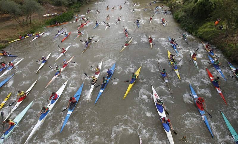 Descenso en piraguas por el Río Pisuerga en Alar del Rey