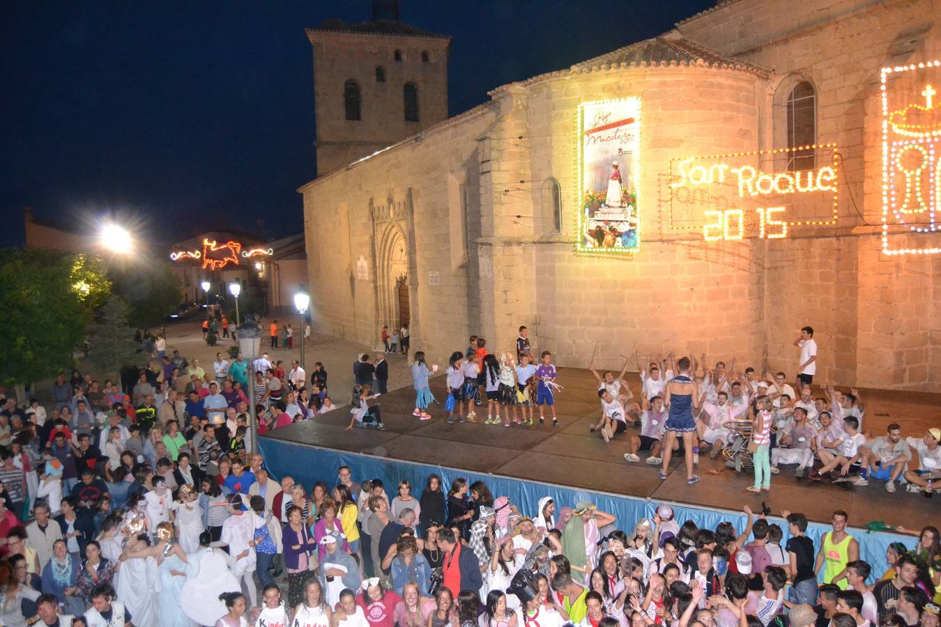 Inicio de las fiestas de Macotera