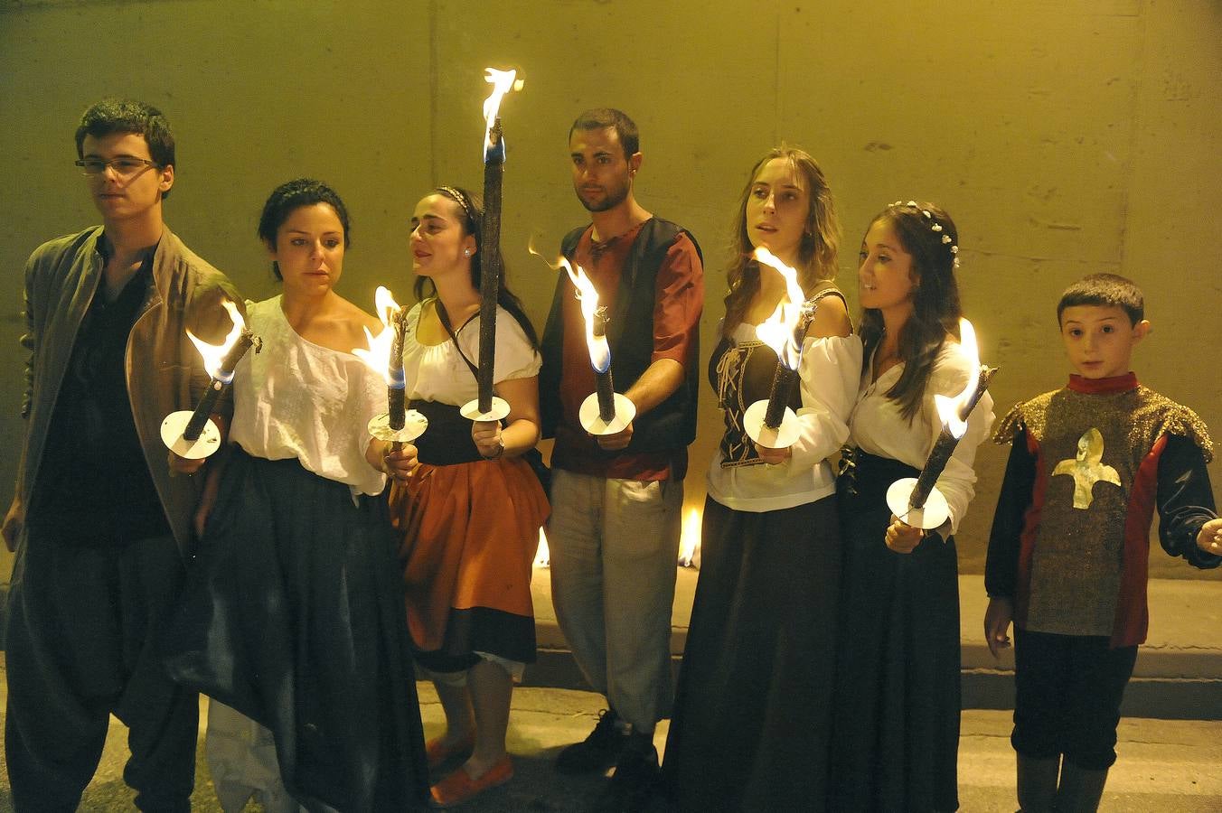 Desfile de los Imperiales y los Comuneros en Medina